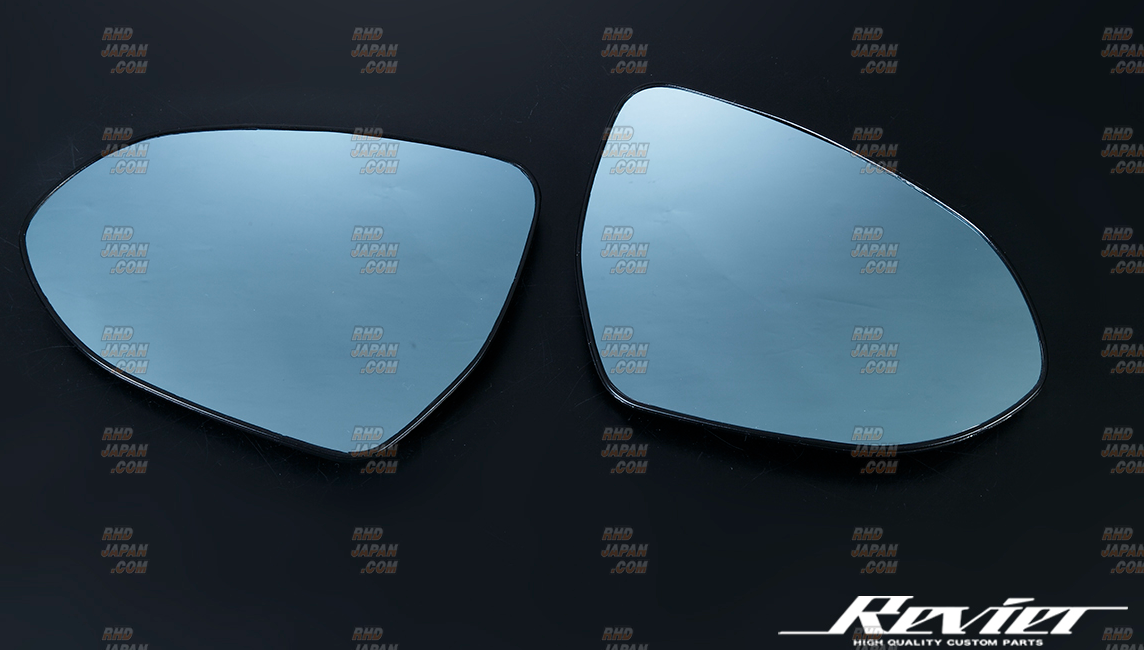 Revier REIZ Blue Wide Side Mirror Lens Set Standard Version - BRZ